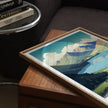 Lake District Retro Travel Illustration