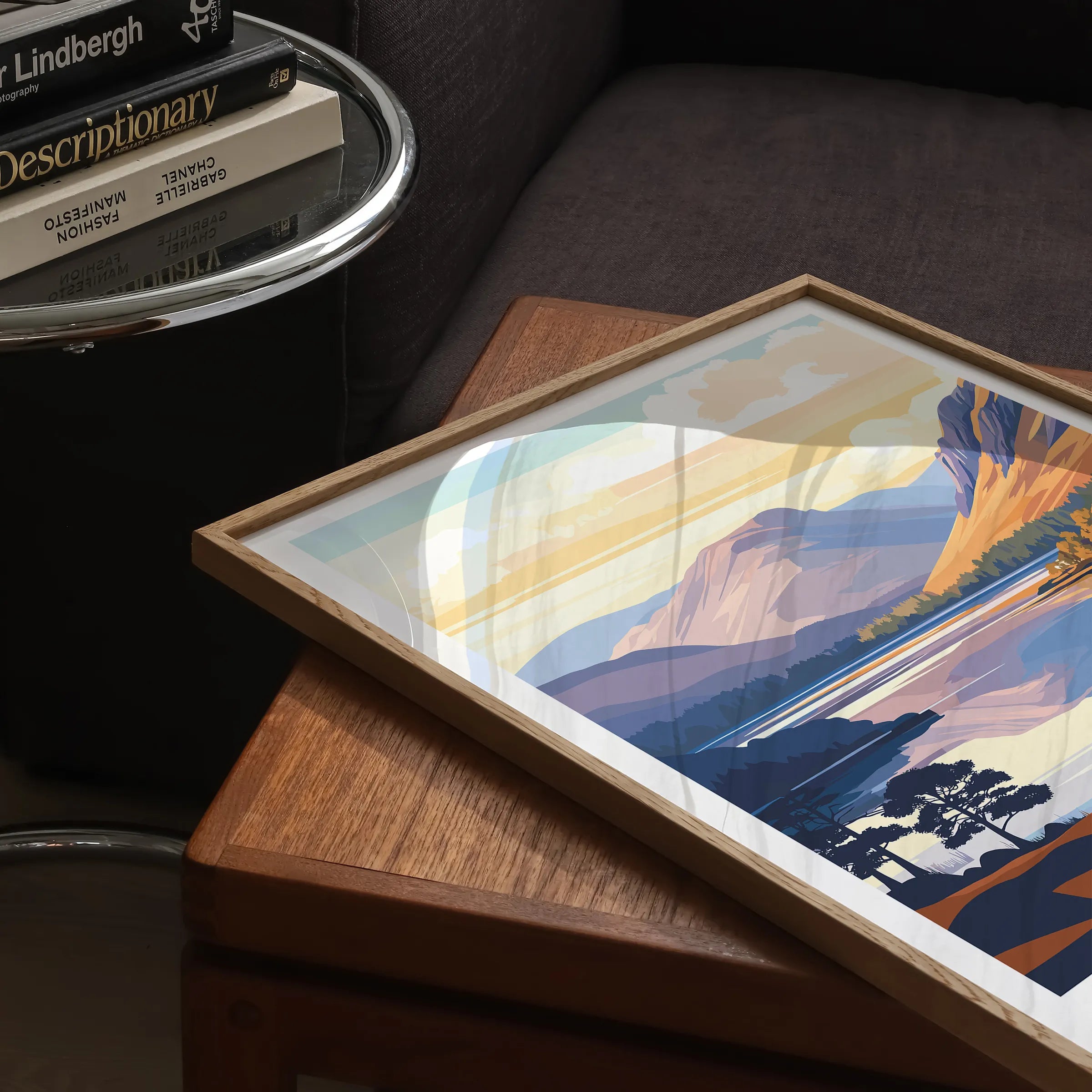 Lake District Scenic Landscape Art