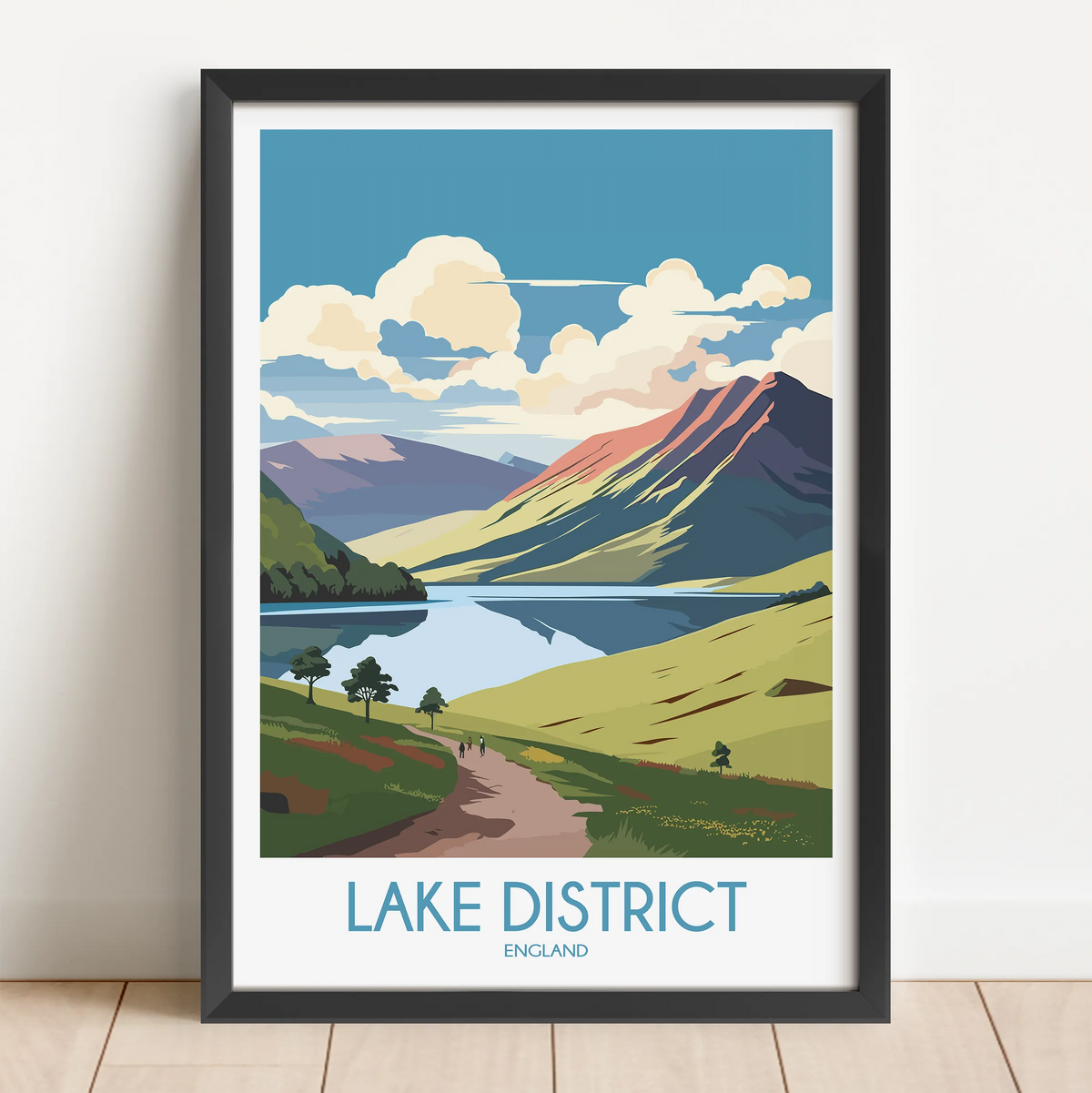 Lake District Scenic Landscape Art