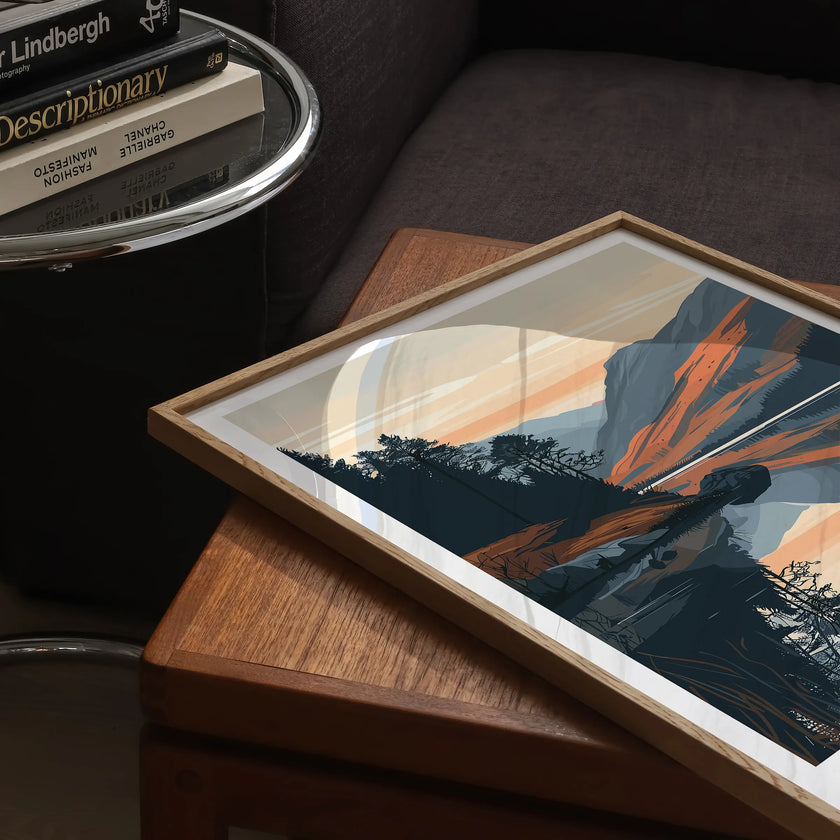 Lake District Souvenir Poster Print
