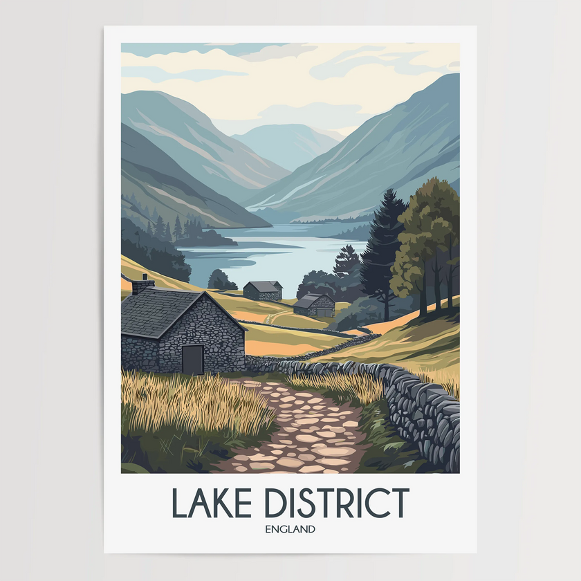 Lake District Travel Memory Gift