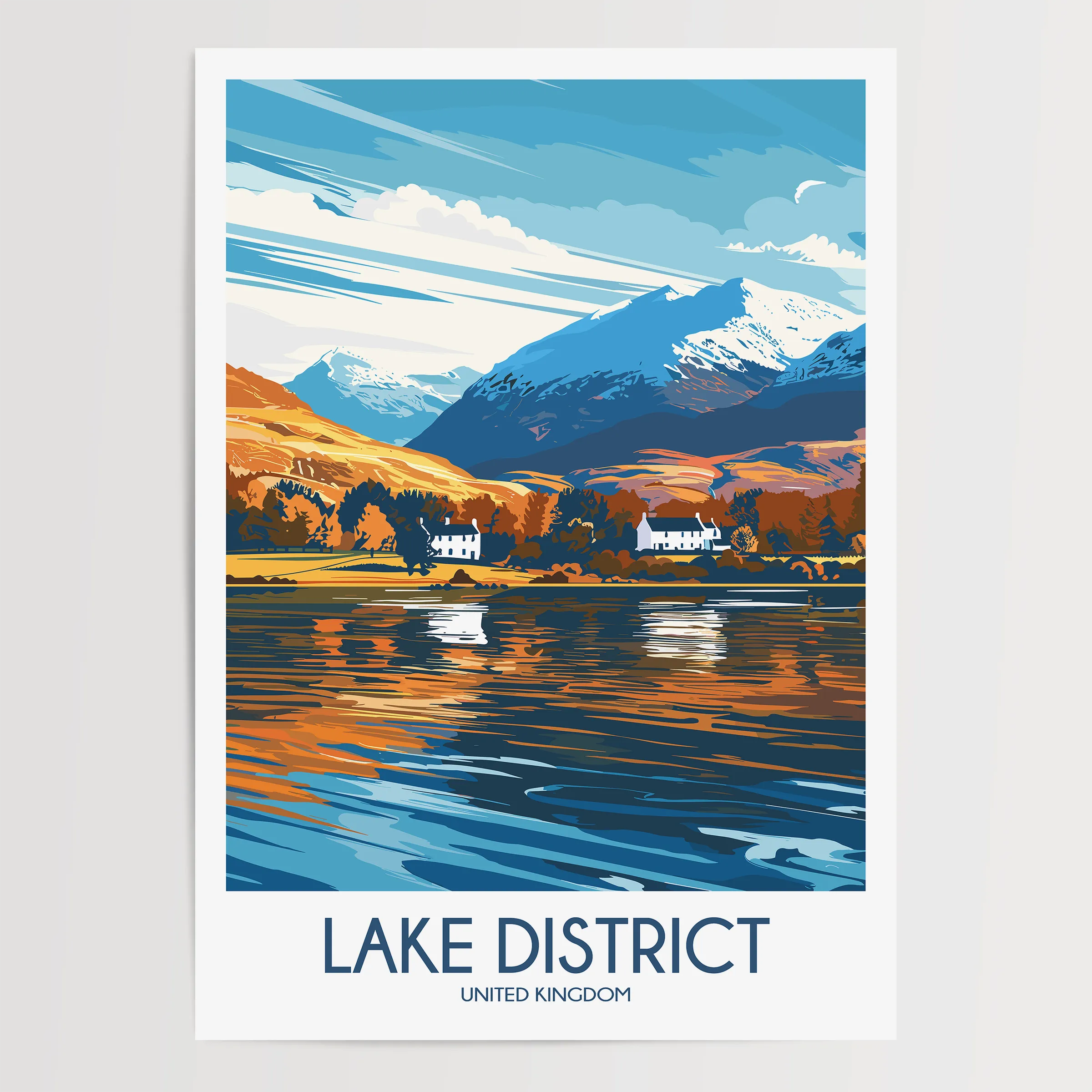 Lake District Travel Memory Gift
