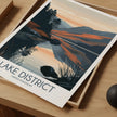Lake District Vintage Style Print