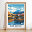 Lake District Vintage Style Print