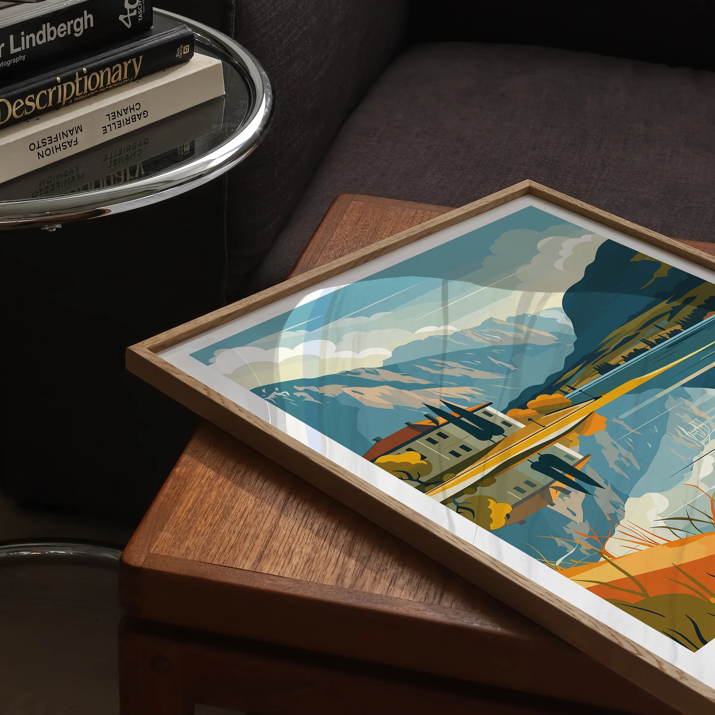 Lake Garda Destination Art Gift