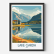 Lake Garda Destination Art Gift