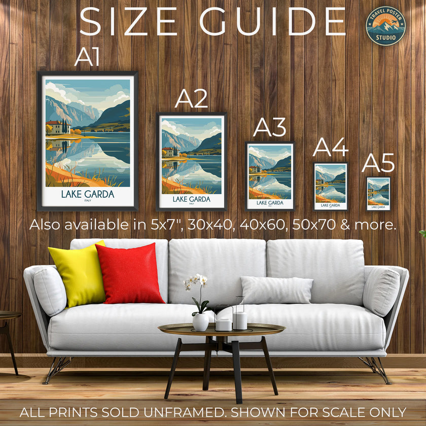 Lake Garda Gallery Quality Print