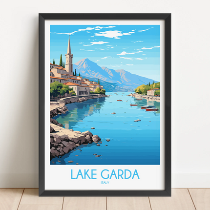Lake Garda Home Office Decor