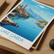 Lake Garda Minimalist Wall Art