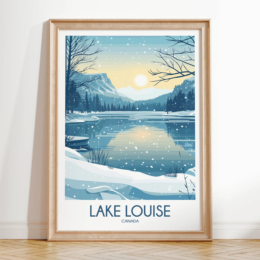 Lake Louise Destination Art Gift
