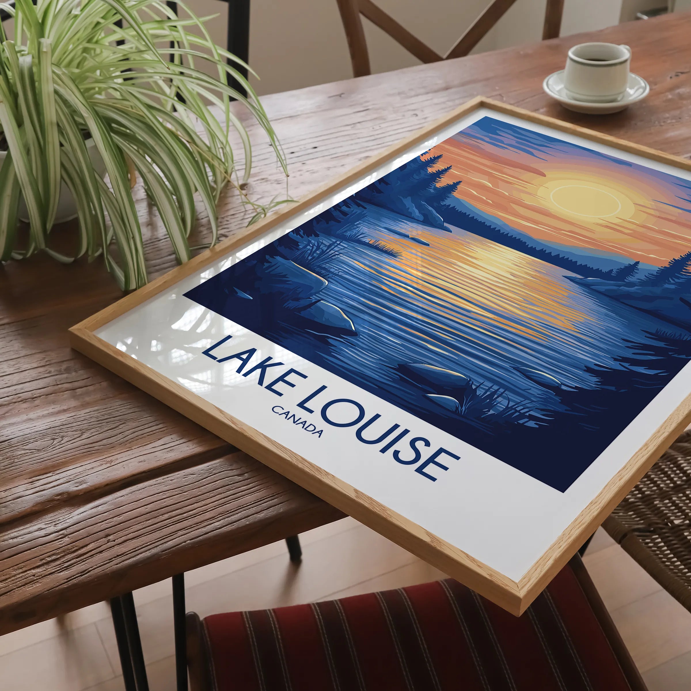 Lake Louise Destination Art Gift