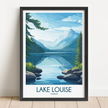 Lake Louise Destination Art Gift