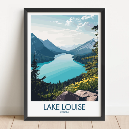 Lake Louise Home Office Decor