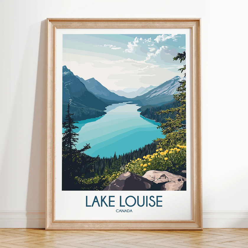 Lake Louise Travel Memory Gift