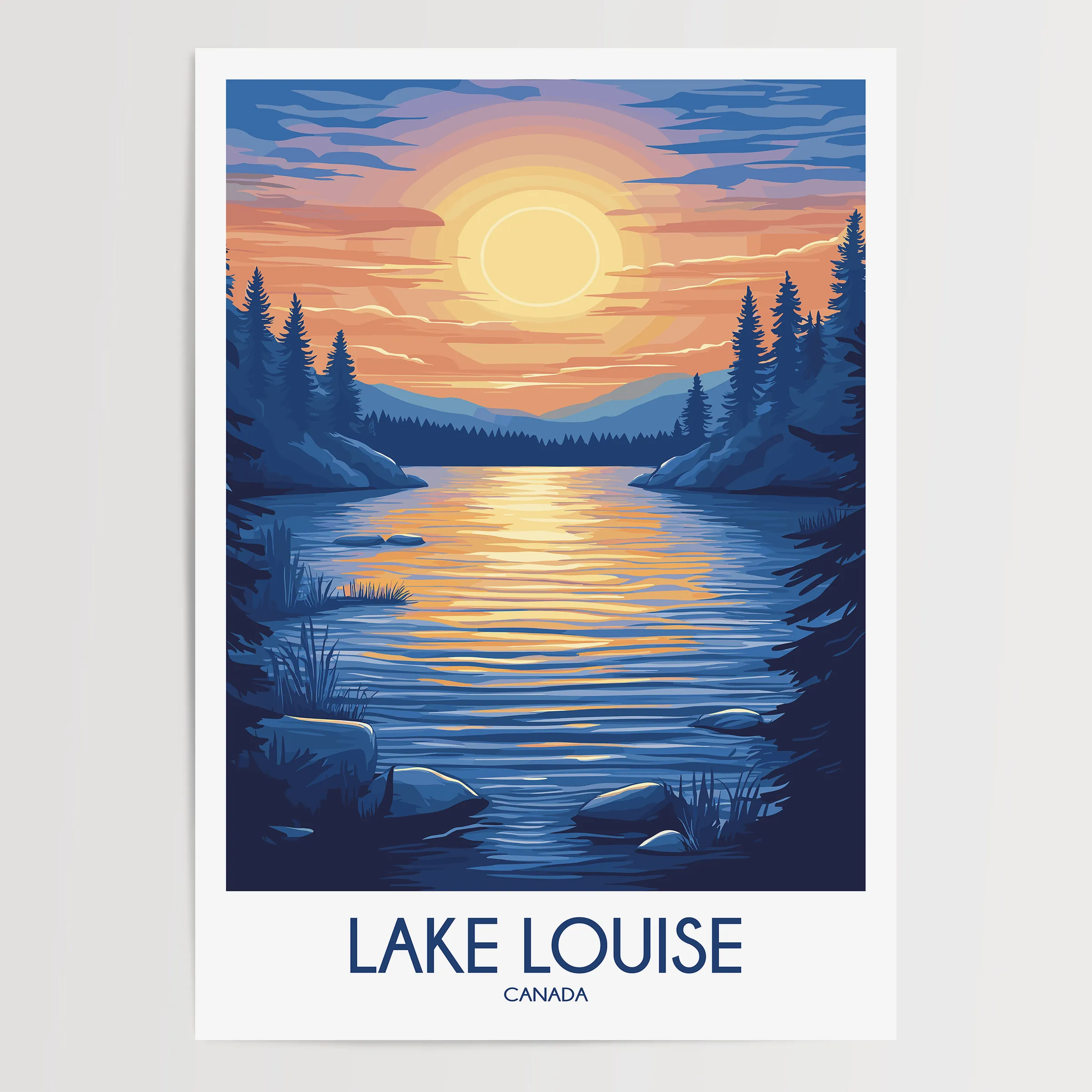 Lake Louise Travel Memory Gift