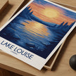 Lake Louise Vintage Style Print