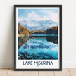 Lake Misurina Destination Art Gift