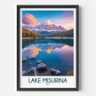 Lake Misurina Destination Art Gift