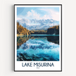 Lake Misurina Gallery Quality Print