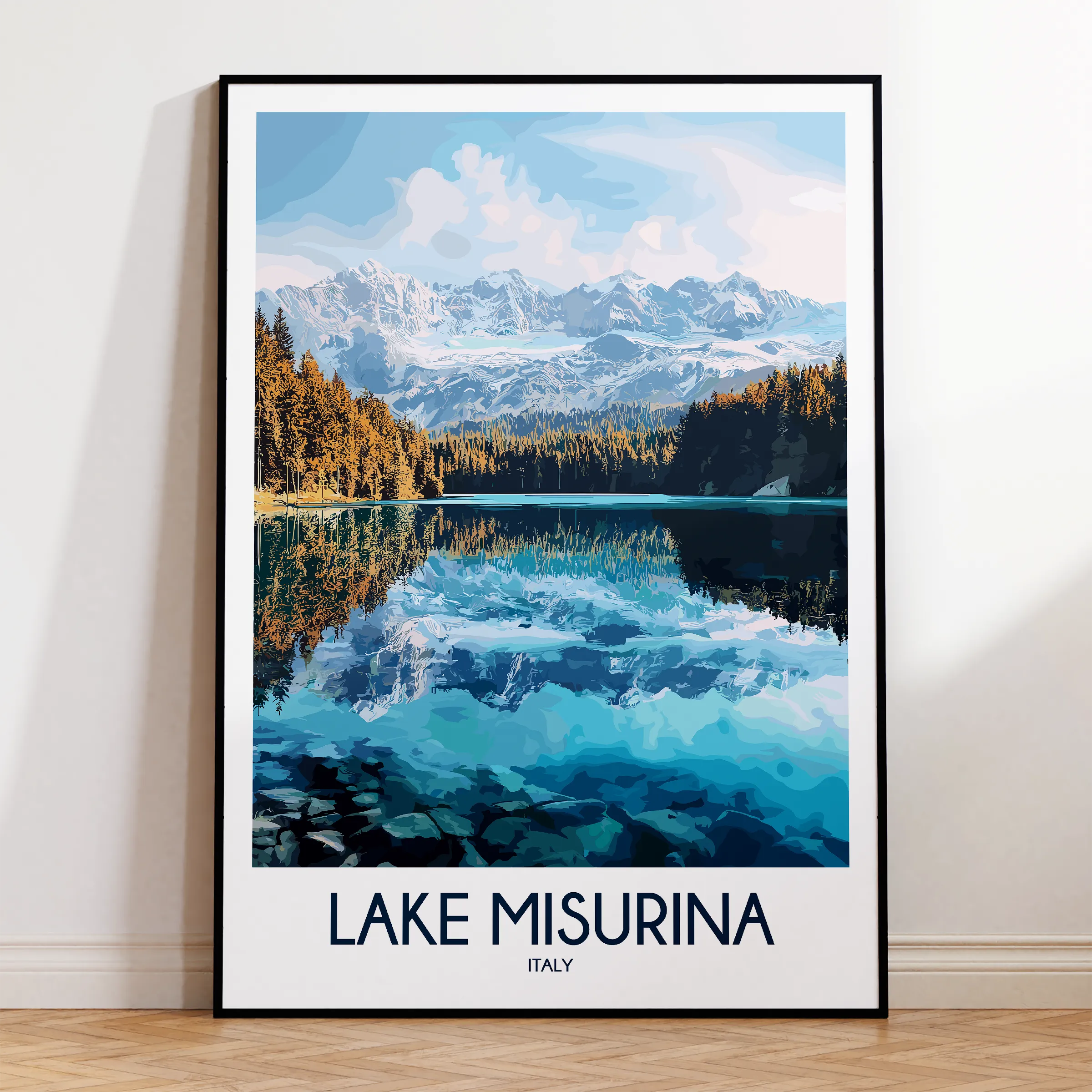 Lake Misurina Home Office Decor