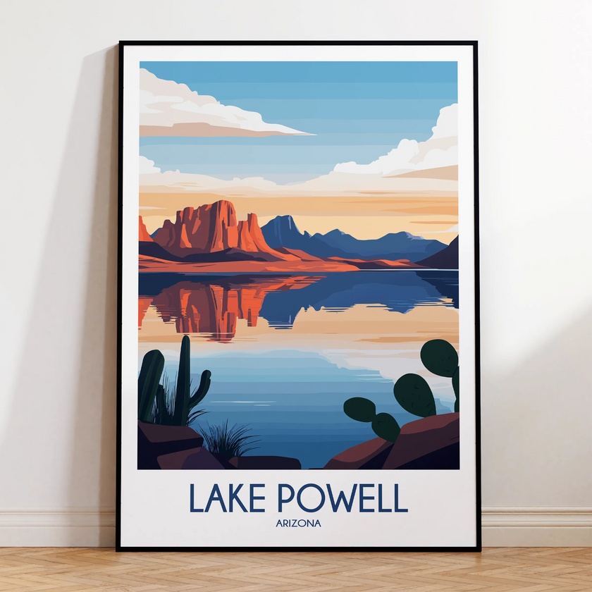 Lake Powell Souvenir Poster Print