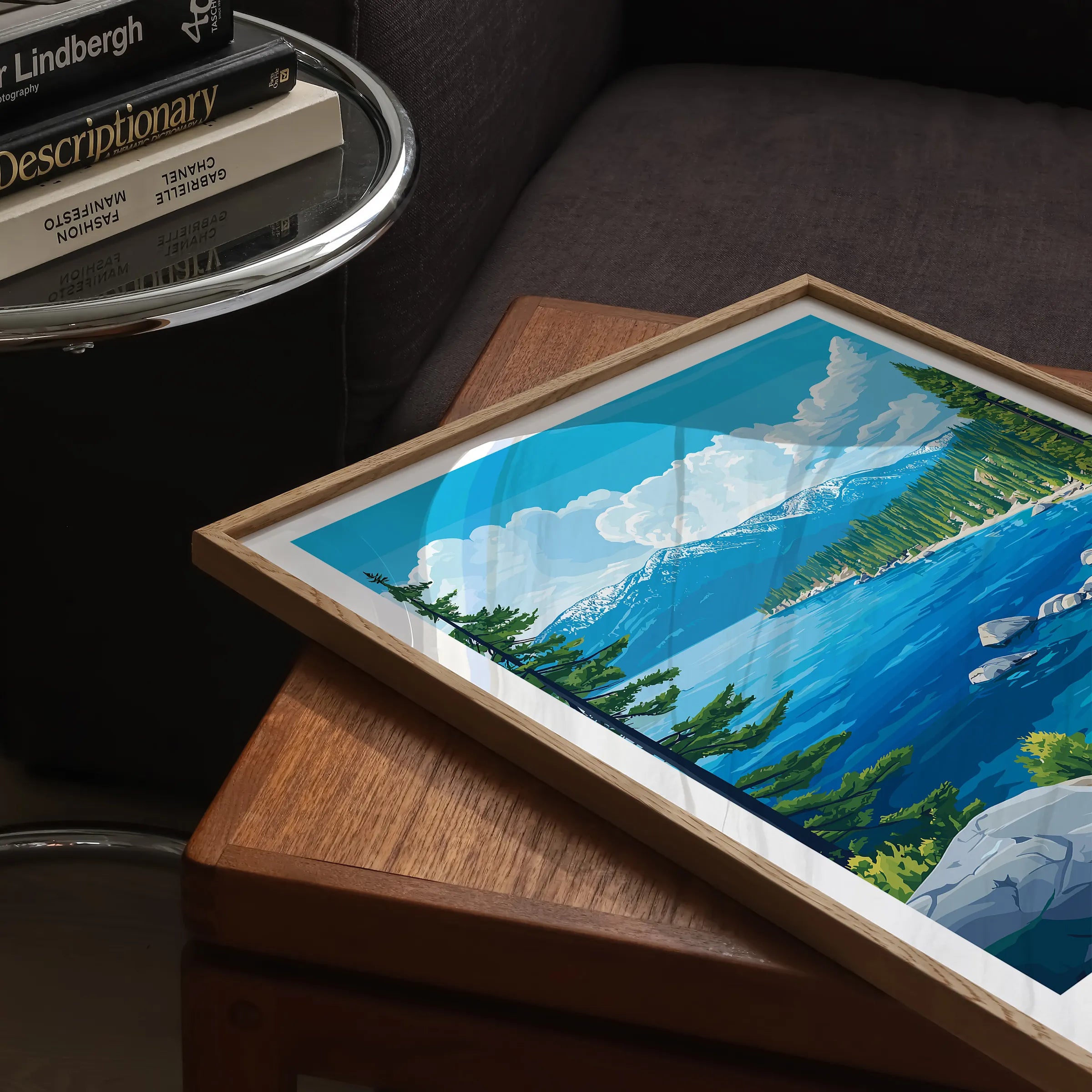 Lake Tahoe Destination Art Gift