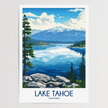 Lake Tahoe Destination Art Gift