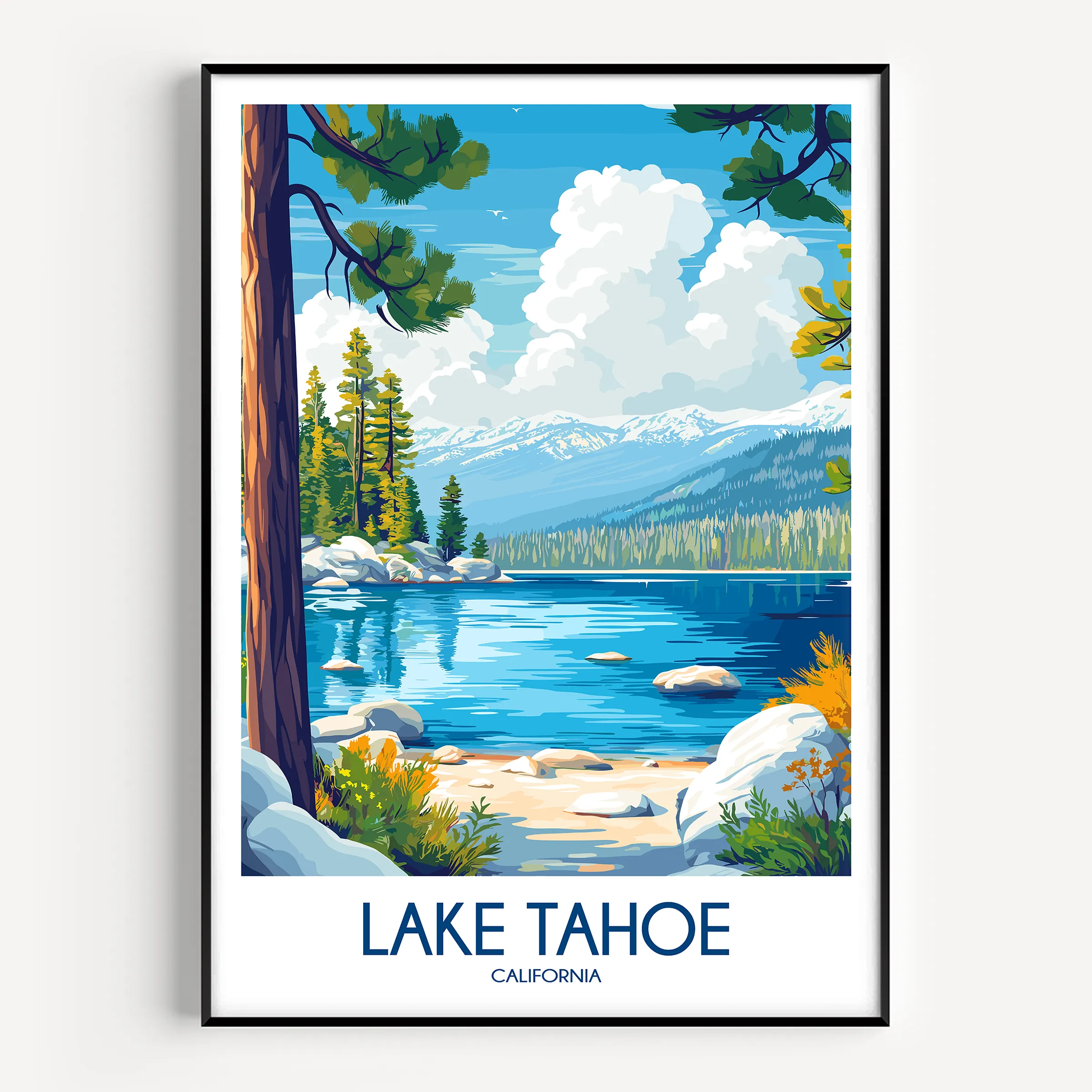 Lake Tahoe Gallery Quality Print