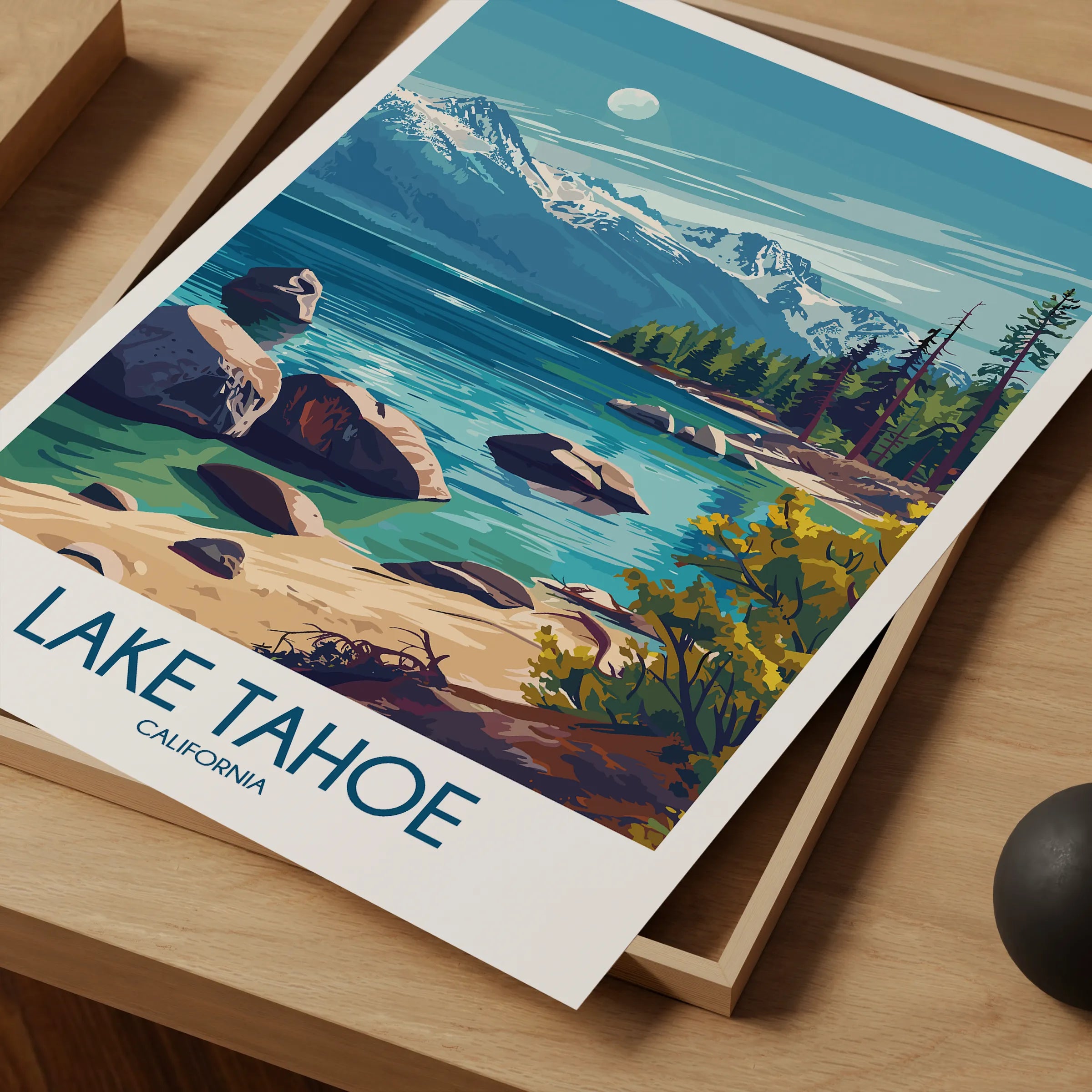 Lake Tahoe Home Office Decor