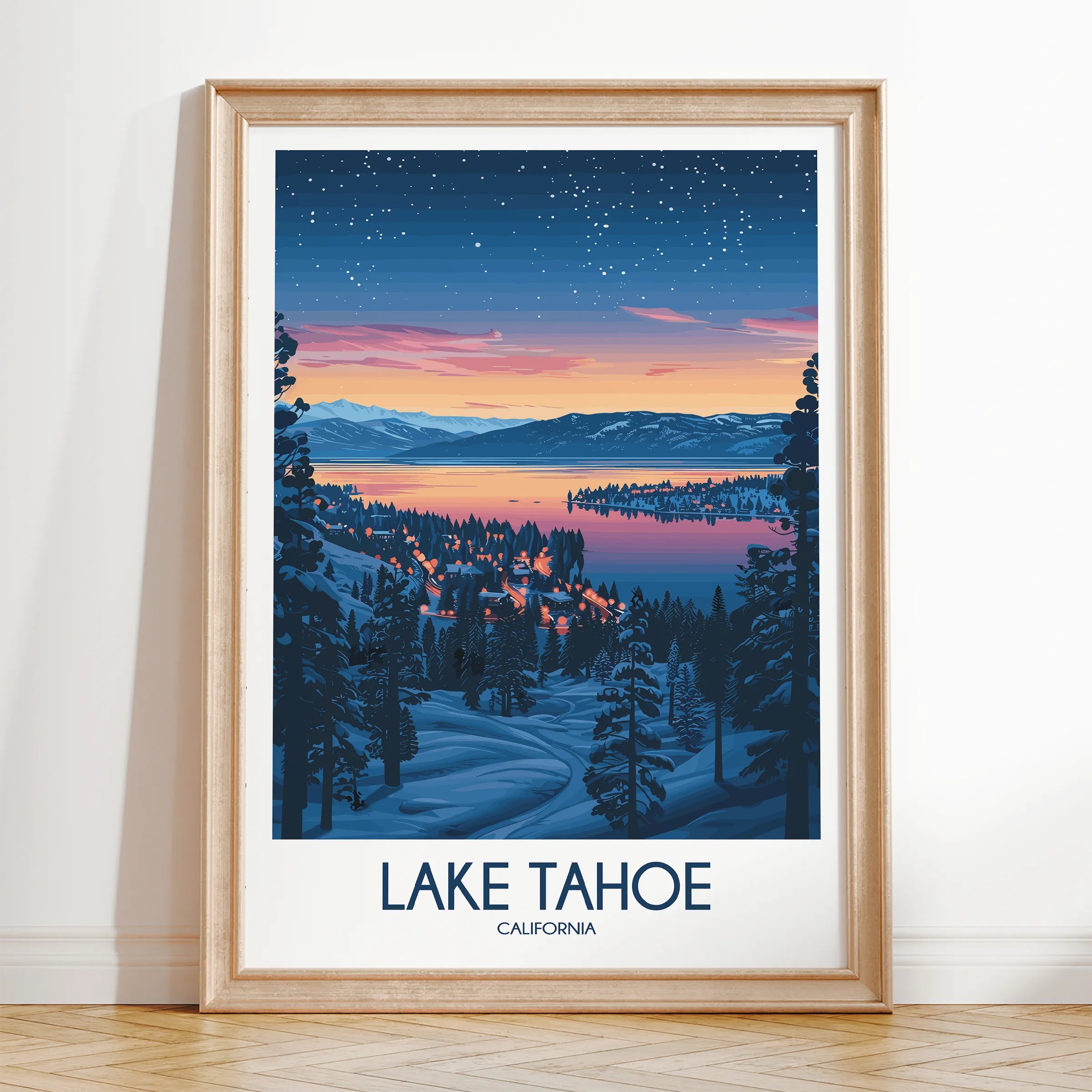 Lake Tahoe Home Office Decor