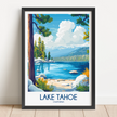 Lake Tahoe Scenic Landscape Art