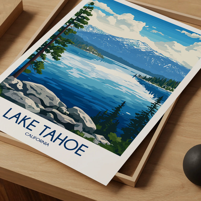 Lake Tahoe Travel Memory Gift