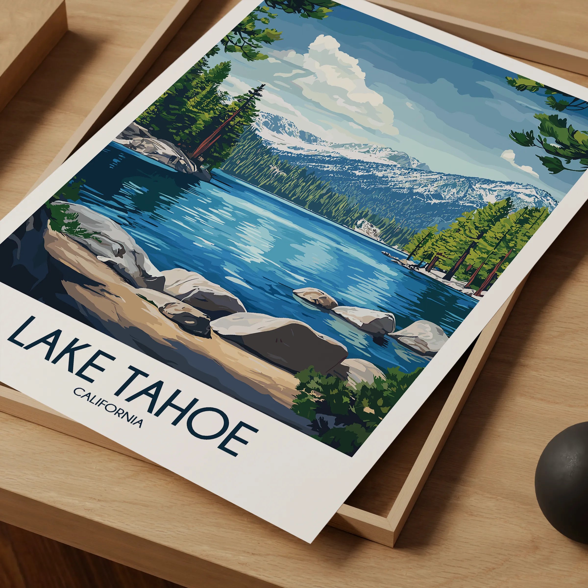 Lake Tahoe Travel Memory Gift