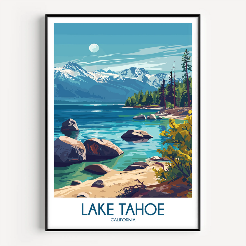 Lake Tahoe Travel Memory Gift