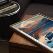 Lake Windermere Modern Travel Poster
