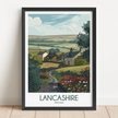 Lancashire Minimalist Wall Art