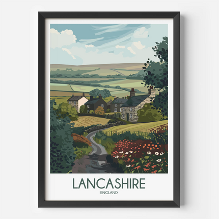 Lancashire Scenic Landscape Art