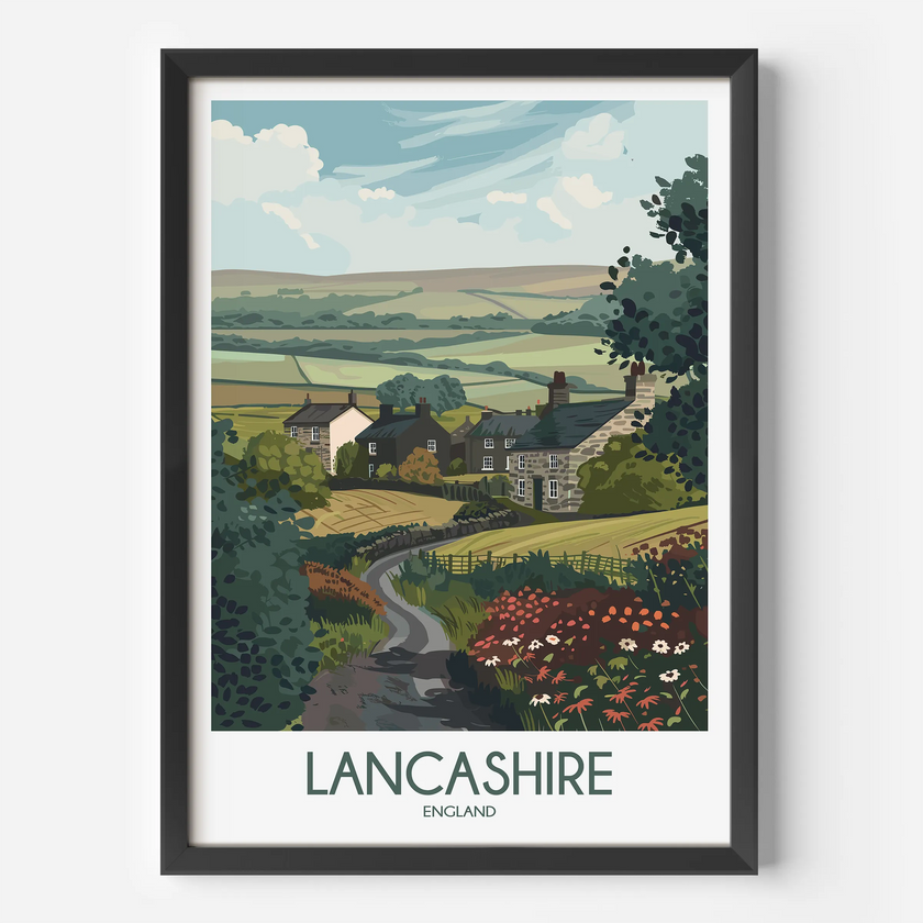 Lancashire Scenic Landscape Art