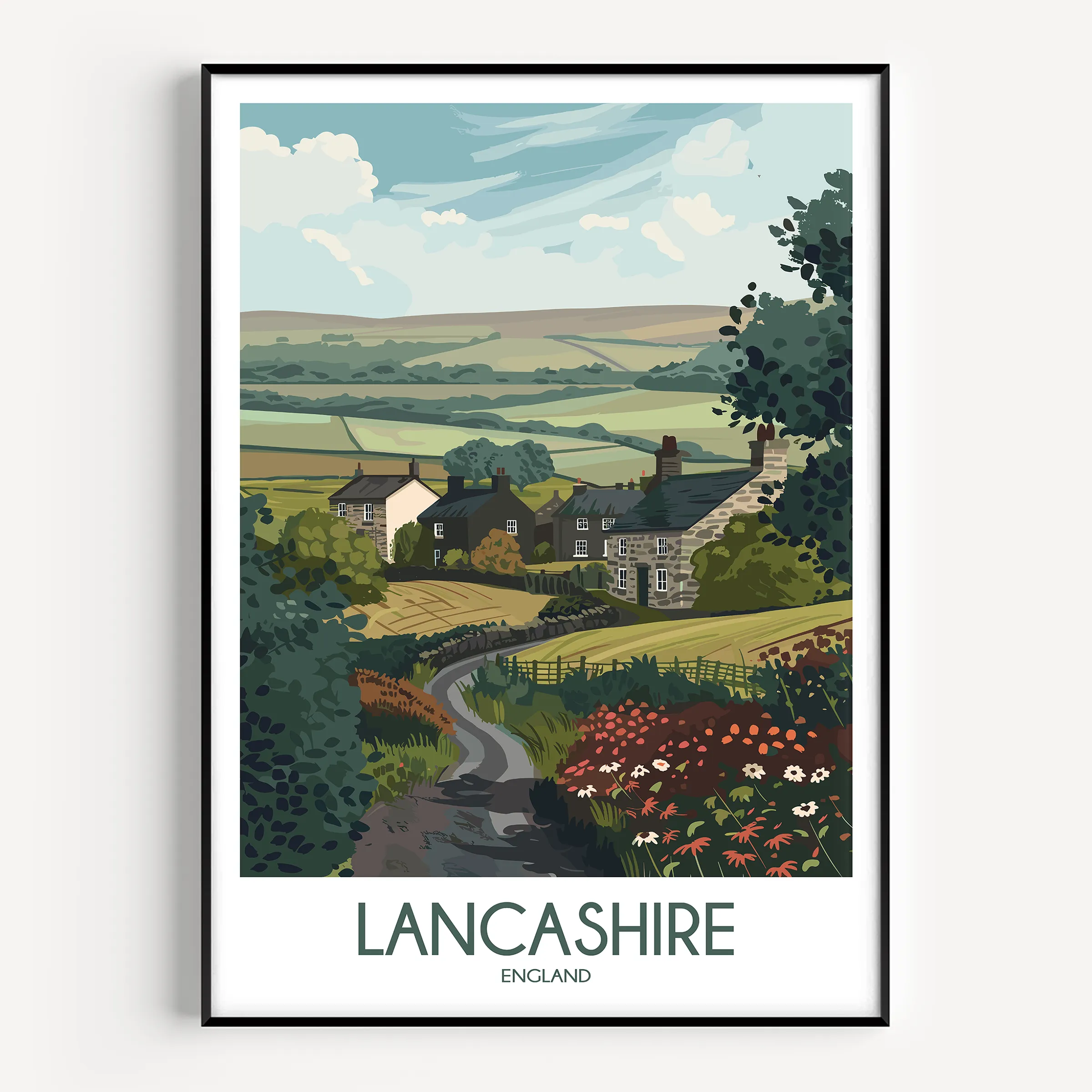 Lancashire Travel Memory Gift