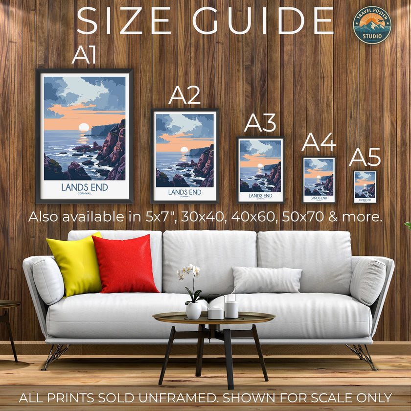 Lands End Gallery Quality Print