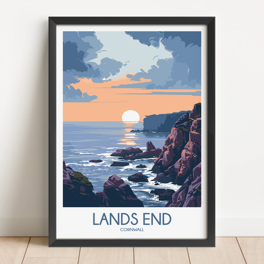 Lands End Souvenir Poster Print