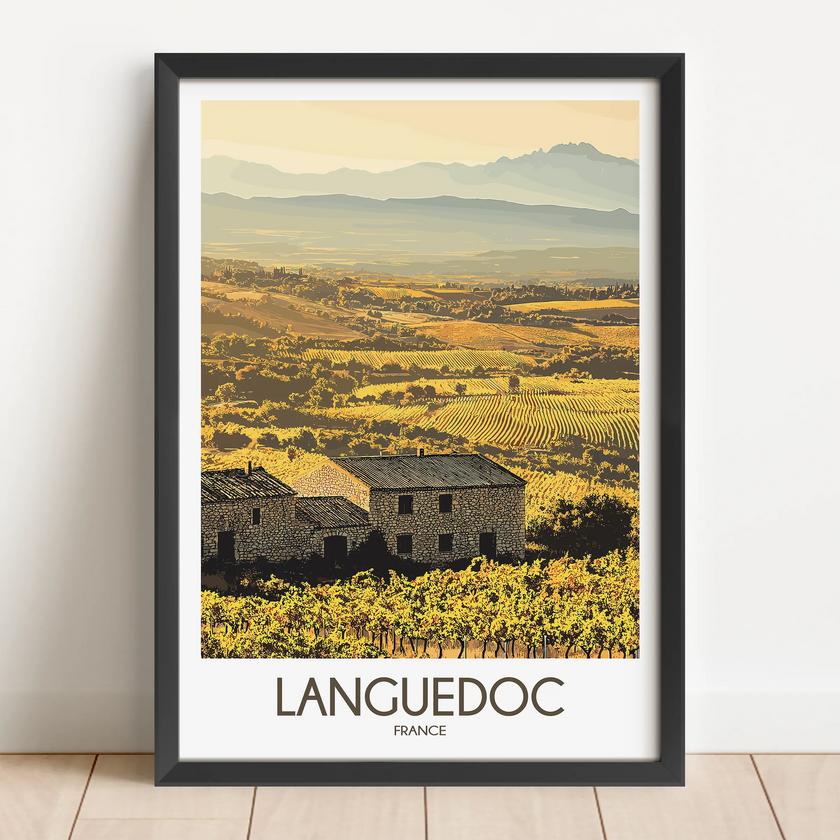 Languedoc Minimalist Wall Art