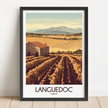 Languedoc Scenic Landscape Art