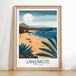 Lanzarote Destination Art Gift