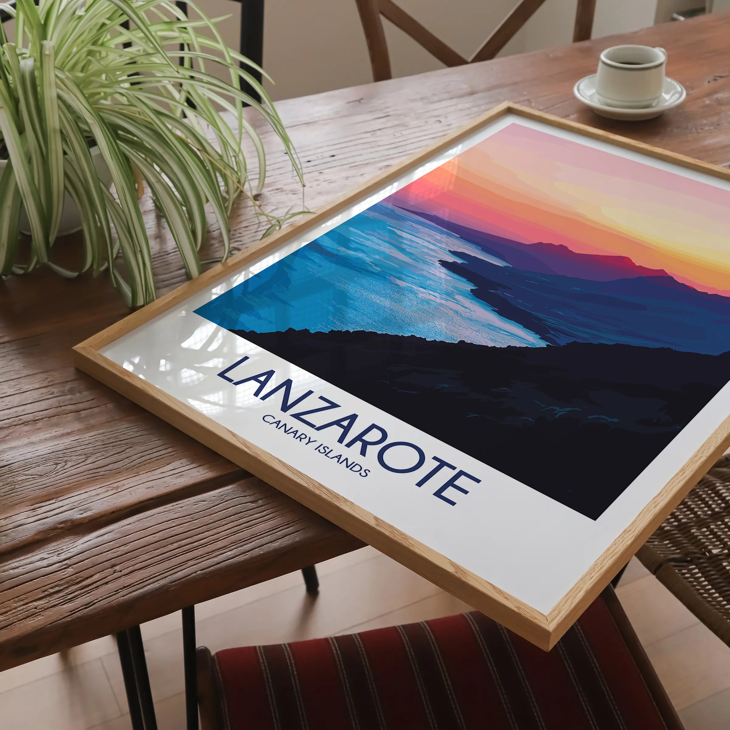 Lanzarote Destination Art Gift