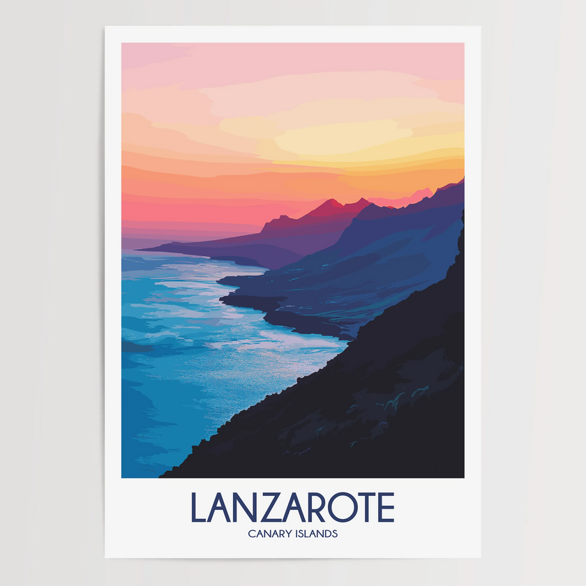 Lanzarote Minimalist Wall Art