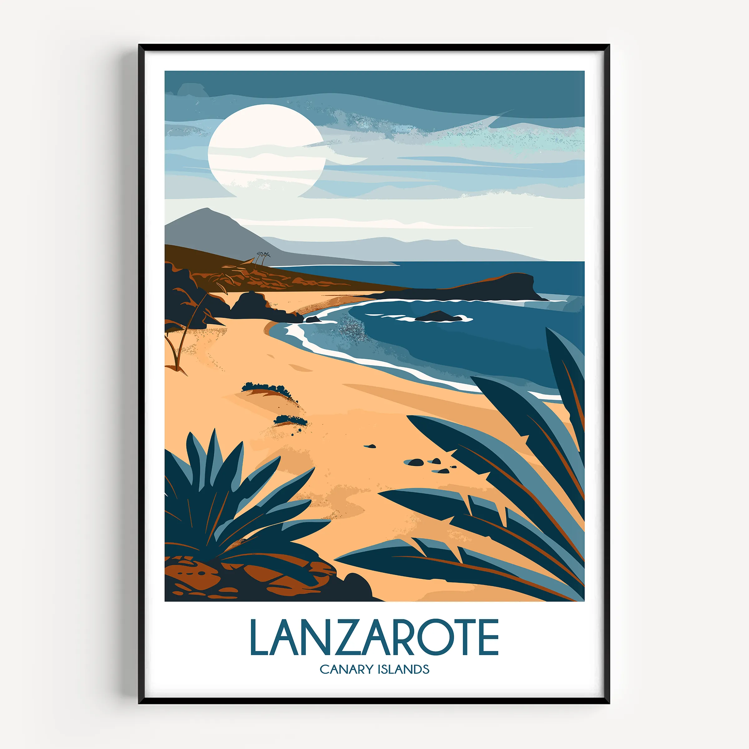 Lanzarote Minimalist Wall Art