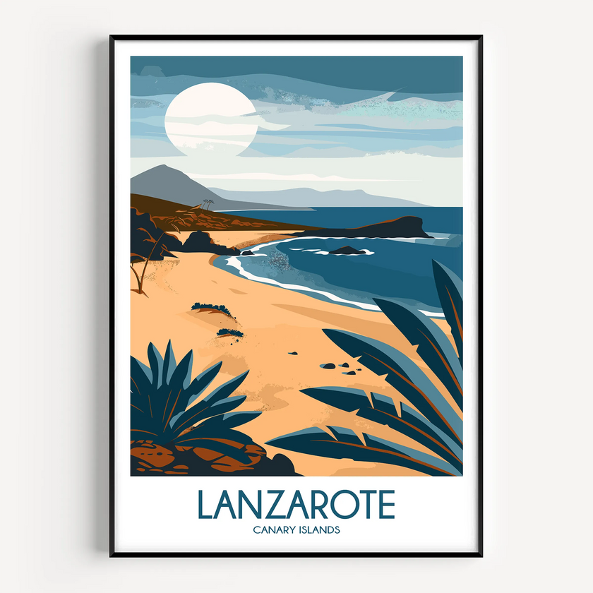 Lanzarote Minimalist Wall Art