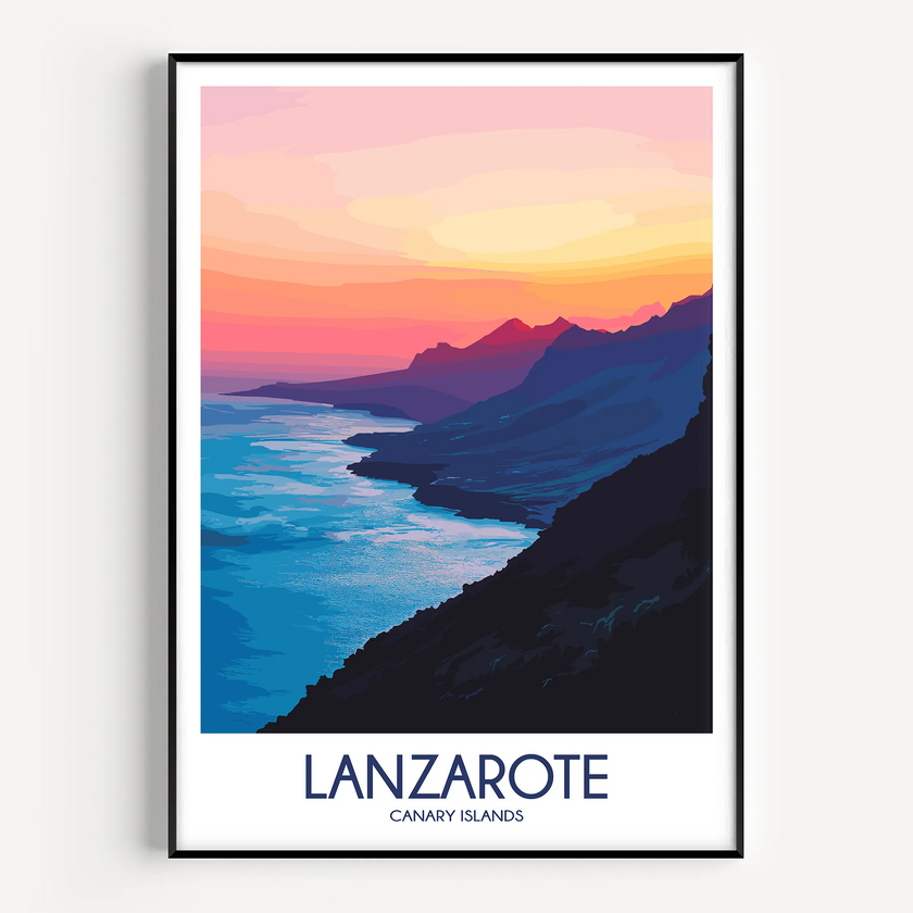 Lanzarote Scenic Landscape Art