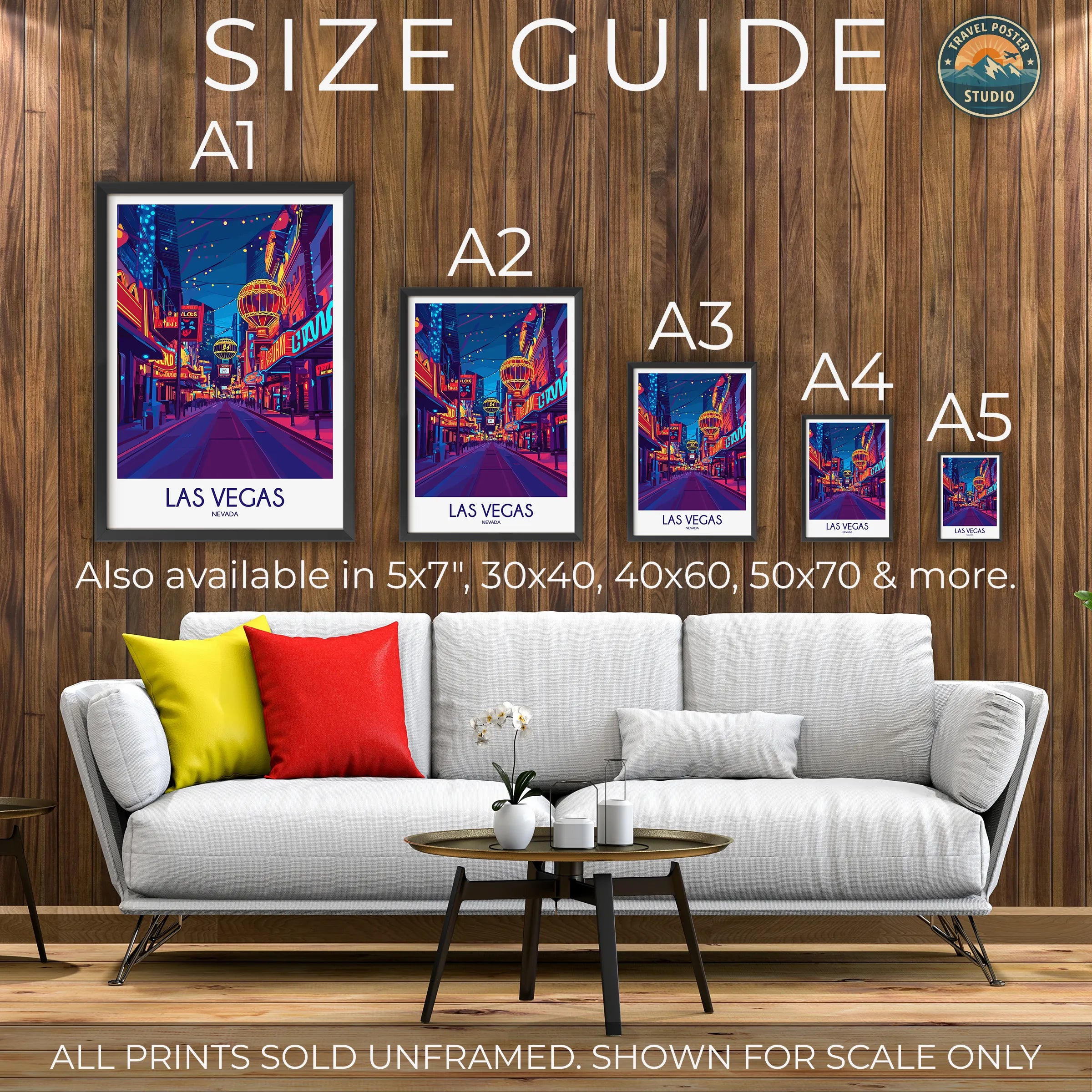 Las Vegas Destination Art Gift